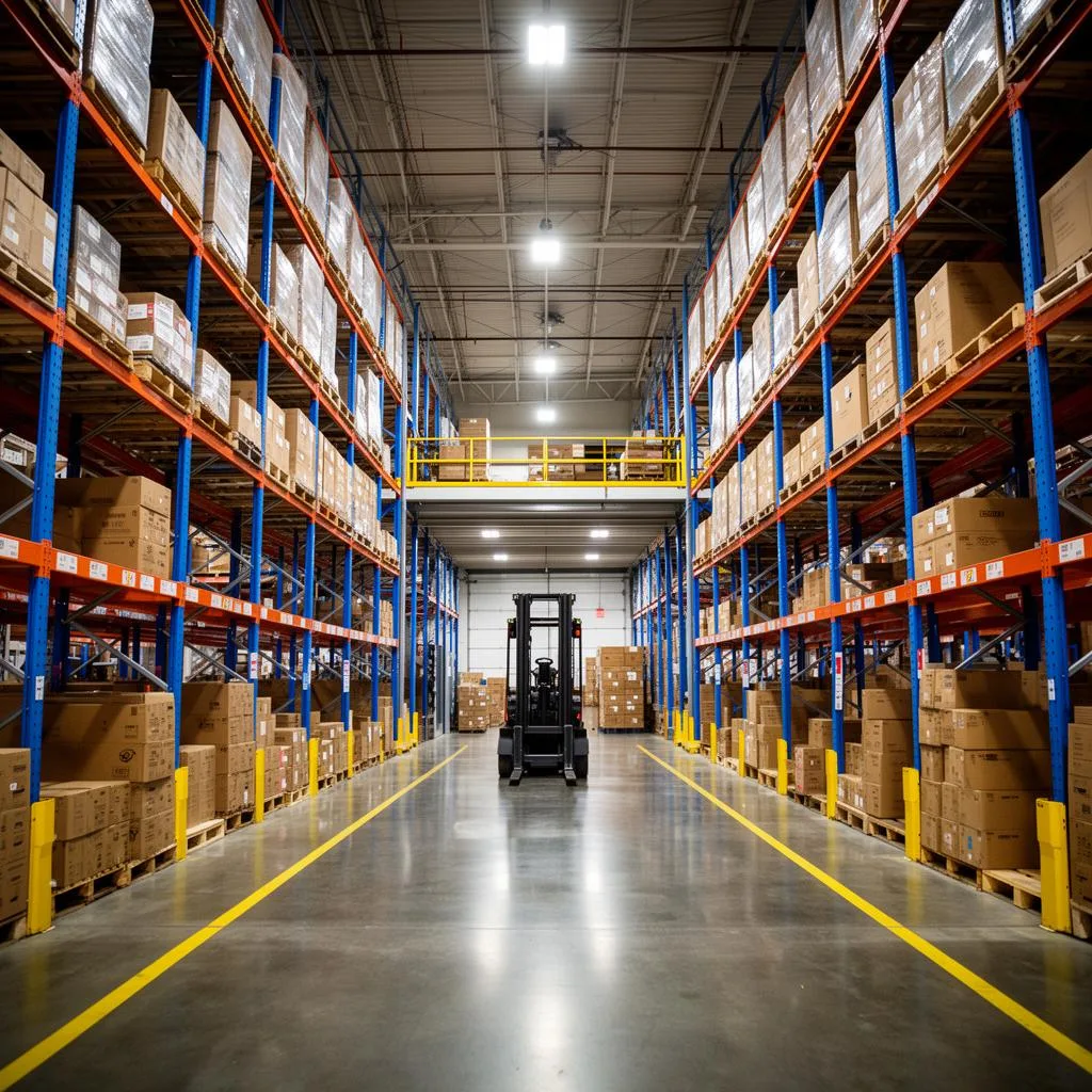 Warehousing & Distribution 3D laser scanning services