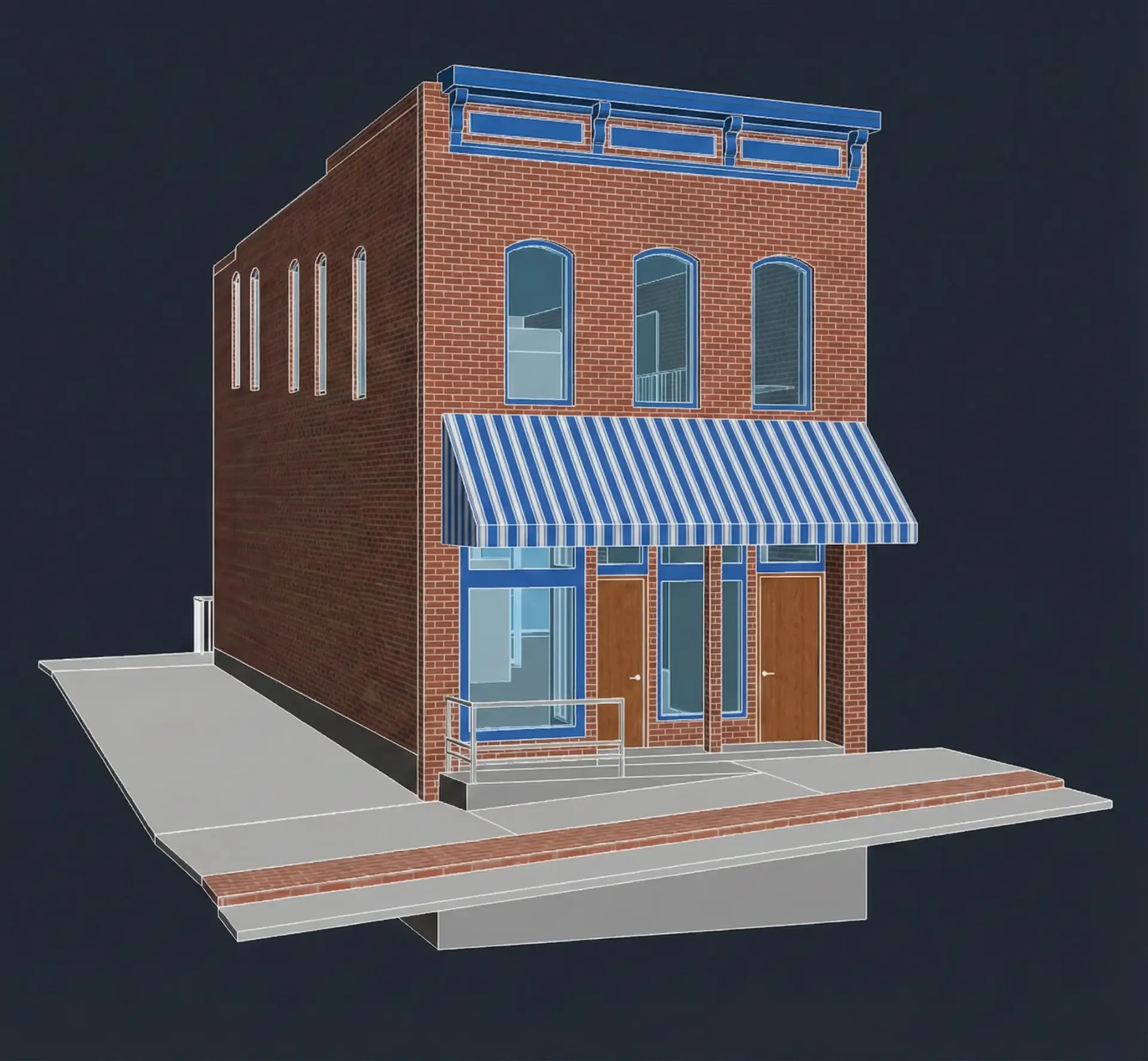 130 N Main St - Revit Model by ZEALOT Reality Capture