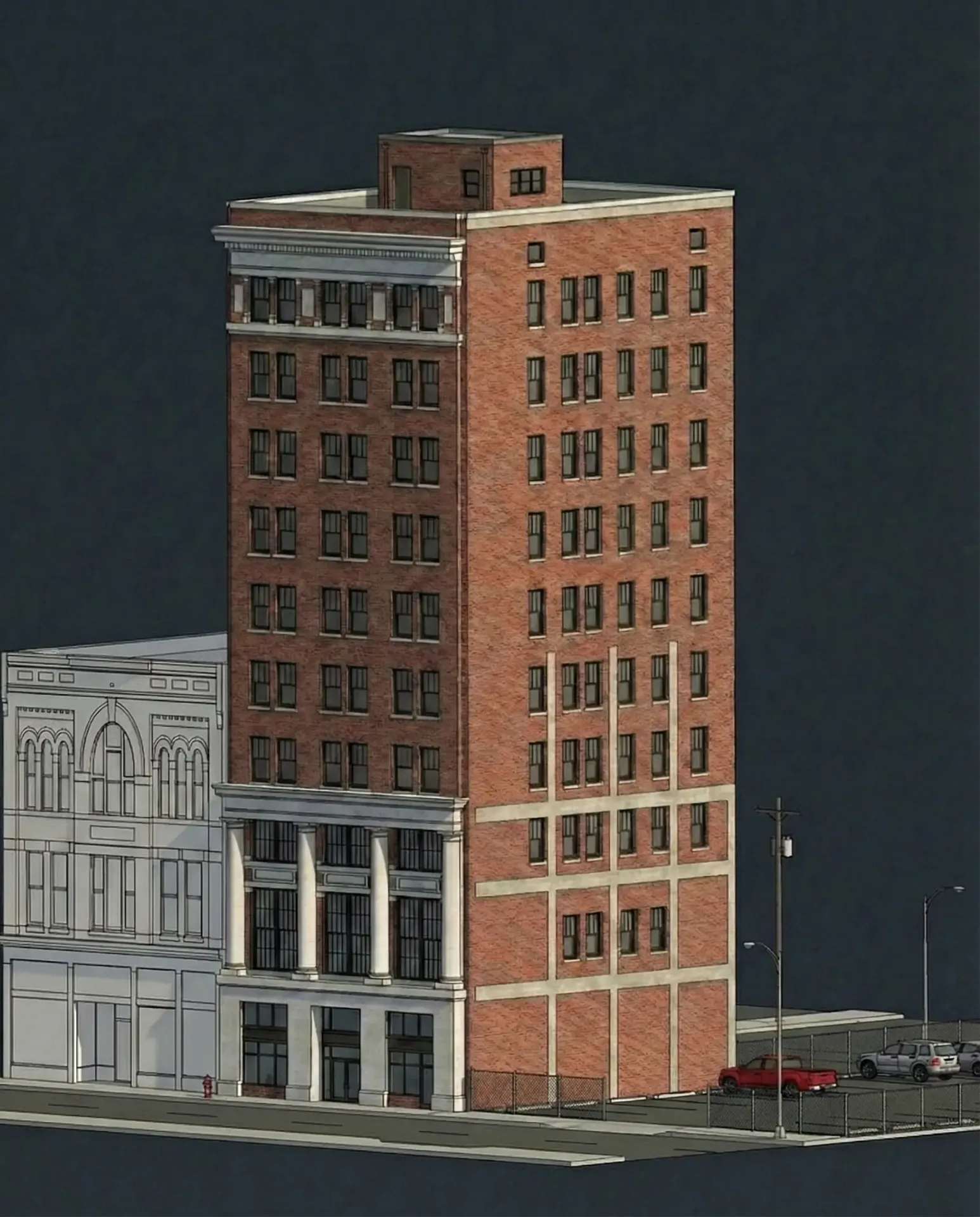 Tecumseh Building - Point Cloud by ZEALOT Reality Capture